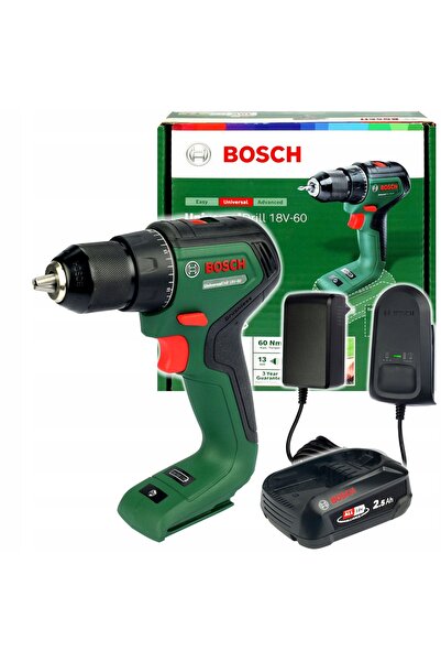 NO BRAND 60Nm Universaldrill 18V-60 Bosch 1X2,0Ah + Cutie