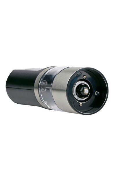 NO BRAND Set râșnițe electrice USB de sare și piper Alpina, 2 bucăți, cu LED,...