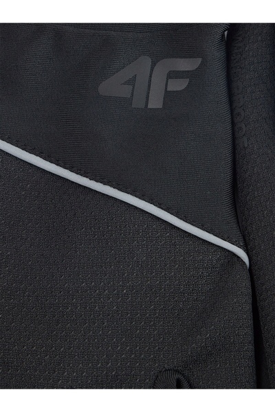 NO BRAND 4F U182 Aw25 Mănuși softshell |   Unisex S Negru