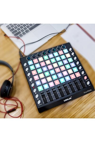 NO BRAND Worlde Pad48 - Controler MIDI USB