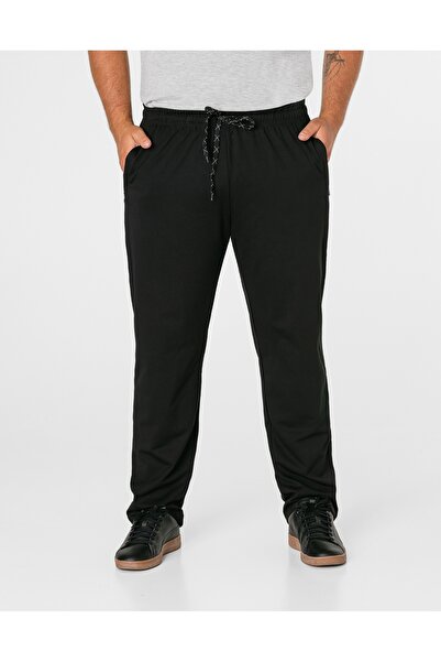 NO BRAND Pantaloni de trening largi pentru bărbați, din bumbac, pentru antren...