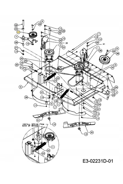 NO BRAND ROLĂ DE ROATĂ DE CUREA pentru dispozitivul de tensionare MTD 180/92,...