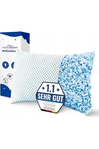 NO BRAND Pernă antialergică pentru dormit, din spumă cu memorie, ergonomică, ...