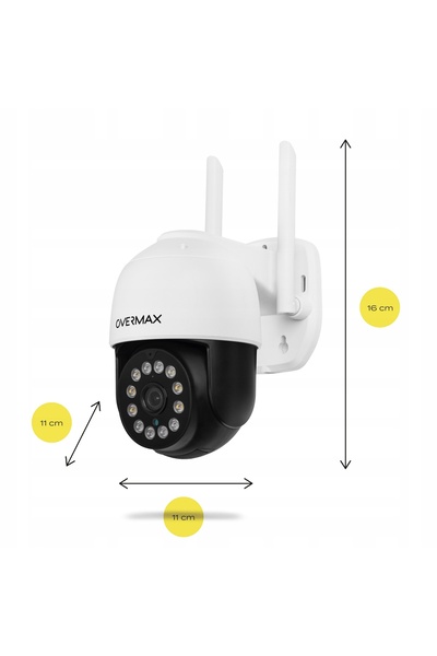 NO BRAND Cameră IP rotativă de exterior, 5MP, WiFi dual band 2.4/5GHz