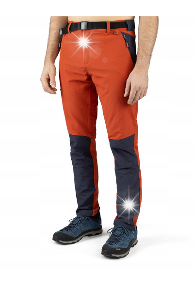 NO BRAND Pantaloni de drumeție pentru bărbați Roșu Sequoia m