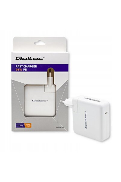 NO BRAND Încărcător de rețea Qoltec Fast 96W |   5-20V |   3-4.7A |   USB C P...