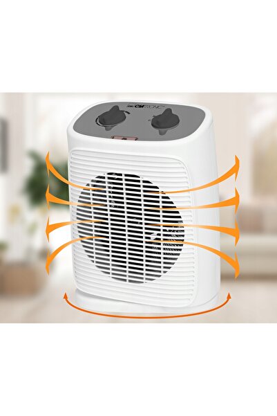 NO BRAND Aerotermă electrică puternică cu termostat 2000 W CLATRON