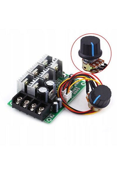 NO BRAND Controler de viteză motor DC 10-55V 40A