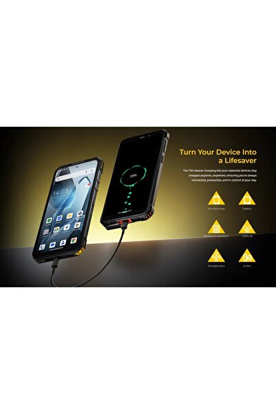 NO BRAND SMARTPHONE OUKITEL WP60 5G 16/512GB 10000MAH 7,2" HD+ ANDROID NEGRU
