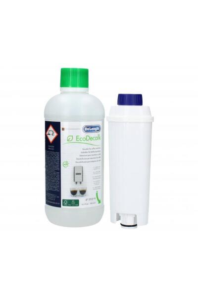 NO BRAND Detartrant pentru aparat de cafea Delonghi Dlsc500 ml + Set de filtr...