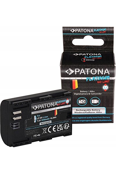 NO BRAND Baterie reîncărcabilă Patona Platinum Canon Lp-E17 cu Usb-C