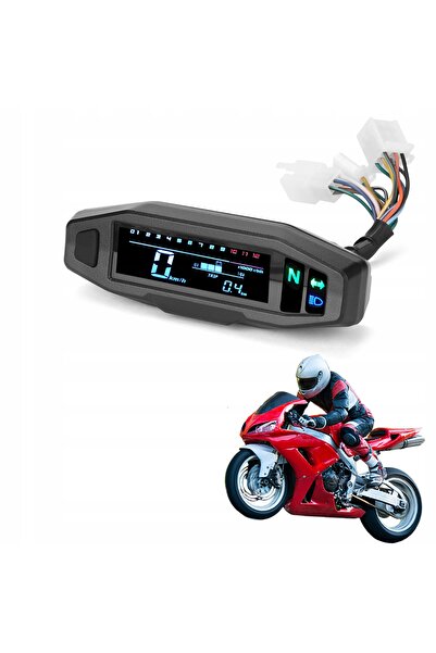 NO BRAND Contor Digital Universal Motocicletă ATV LCD LED Vitezometru Scuter