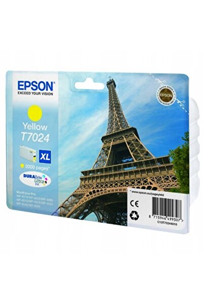 NO BRAND Cartuș de cerneală galben Epson C13T70244010 (Galben) T7024