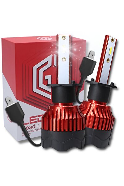 NO BRAND Becuri auto LED H1 12V Can Bus GT COB, 300% mai puternice, cutie cu ...