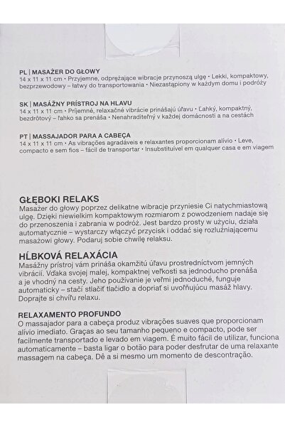 Hykker Masaj pentru cap, pentru ameliorarea tensiunii și stresului, electric,...