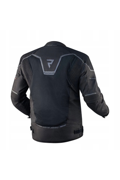 NO BRAND Rebelhorn hiflow iv geacă de motocicletă textilă neagră 3XL