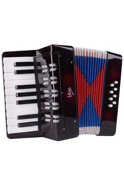 NO BRAND Acordeon V-Tone Zenek Bk Negru, instrument distractiv pentru copii, ...