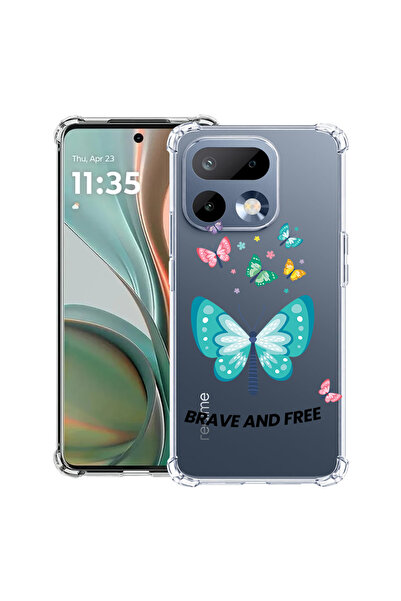 bestcase ®   Husă Antișoc pentru Realme 16 Pro 5G, Fluturi, 3143991 AS 1847