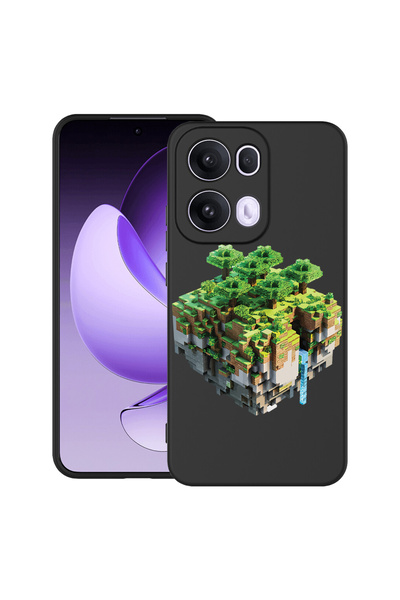 bestcase ®   Θήκη TPU Υπέρλεπτη Husa για OPPO A6 / A6x / A6s, Minecraft Land,...