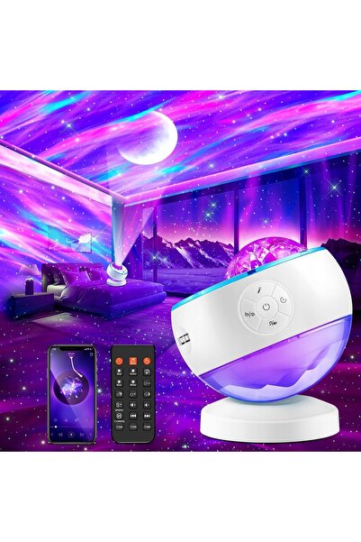 NO BRAND Proiector de stele și planete, lumină de noapte LED pentru cameră