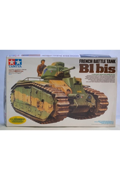 NO BRAND Tamiya 35282 Tanc greu francez Char B1 Bis Kit model de asamblat la ...