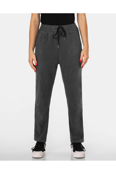 NO BRAND Pantaloni groși și călduroși din fleece pentru femei, cu căptușeală,...