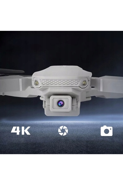 NO BRAND Dronă pliabilă cu cameră HD 4K cu sistem de anulare de urgență 1080P