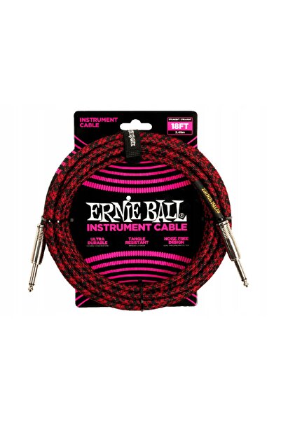 NO BRAND Cablu de chitară Ernie Ball 6396 (5,49m)