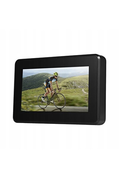 NO BRAND Cameră retrovizoare pentru bicicletă cu ecran de 4.3'' HD 1080P