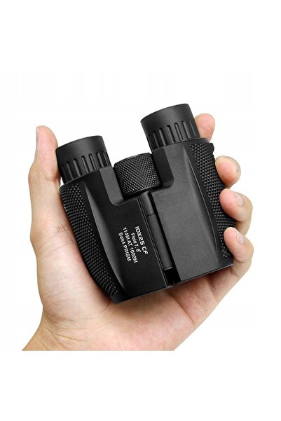 NO BRAND Binoclu turistic mini compact 10X25 Porro