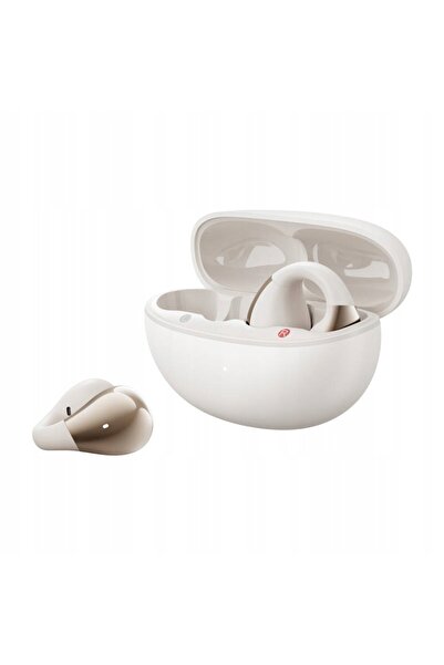 QCY Crossky Clip T33 Alb Căști wireless Bluetooth 5.4 30h
