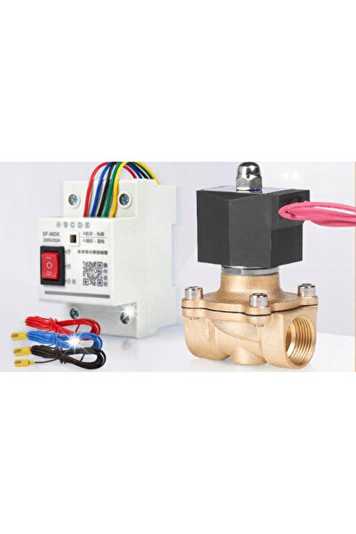 NO BRAND Electrovalvă electromagnetică 220V cu întrerupător pentru controlul ...