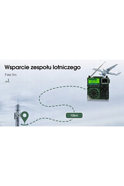NO BRAND Retekess Tr113 Radio cu bandă completă, Air SSB, Radio digital, Cont...