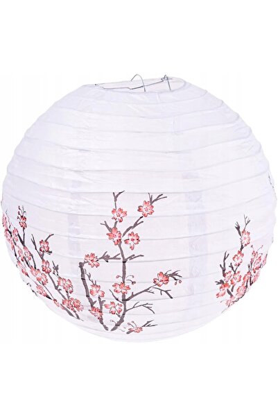NO BRAND Felinar japonez cu flori de cireș, 4 bucăți, 30 cm