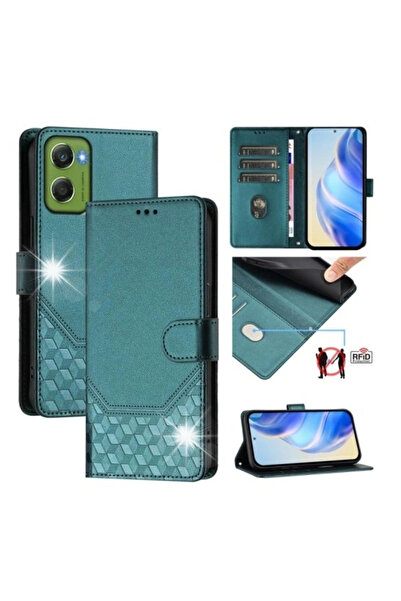 NO BRAND Husă din piele magnetică pentru Motorola Moto G60 Power