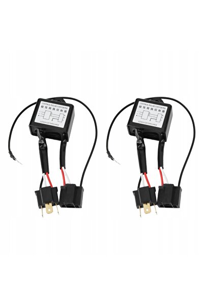NO BRAND 2 bucăți Convertor/Decodor de inversare a polarității H4 LED/HID