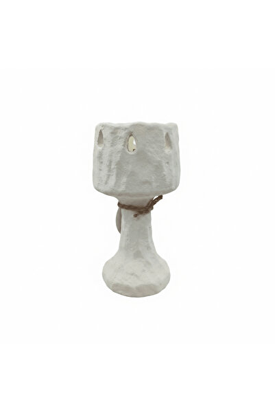 AKDC Scented Candle – White -POP – 15×7 cm