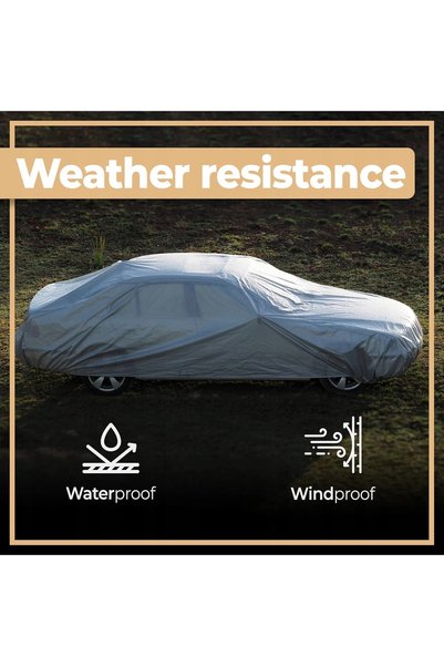 NO BRAND Husa auto 480X175X120 cm Impermeabilă Peva Protecție UV