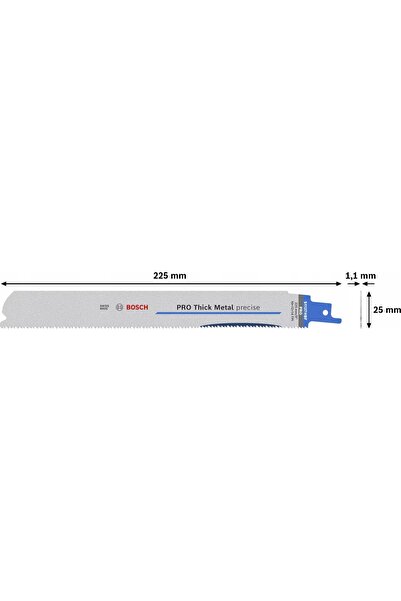 NO BRAND Perie pentru metal S 1137 Hbf / S1137Hbf Bosch Set 5 bucăți