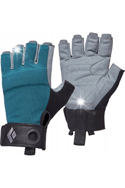 NO BRAND Mănuși de alpinism pentru femei, fără degete, model Black Diamond Cr...