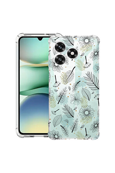 bestcase ®   Husă Antișoc pentru Honor 600 Lite, Flori, 3145732 AS 81