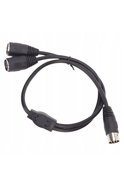 NO BRAND Cablu splitter DIN cu 6 pini, 1 tată la 2 mamă, 50cm