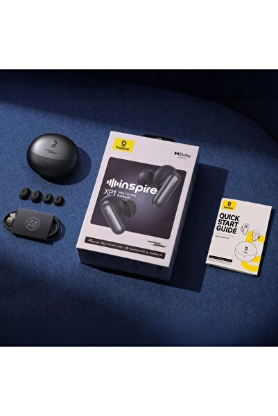 Baseus Inspire XP1 Negru Căști Wireless ANC Bluetooth 6.1