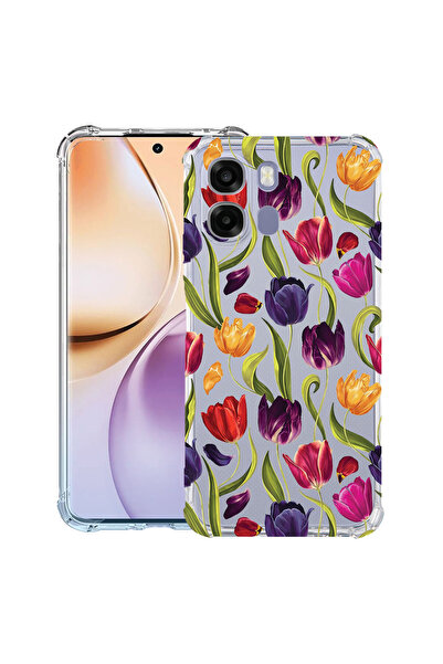 bestcase ®   Husă Antișoc pentru OPPO A6 / A6X / A6S, Florală - Model Lalele,...