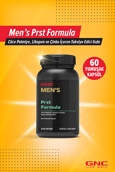 GNC Men Prst Formula 60 Yumuşak Kapsül