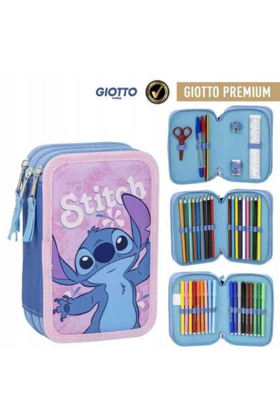 Cerda Group Penal Triplu Extensibil Lilo și Stitch Trei Compartimente cu Giot