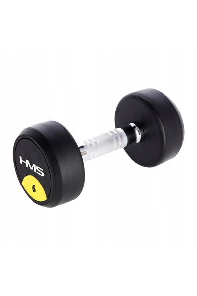 HMS TİCARET Hms Hg Pro 6 kg Gantere fixe de fitness acoperite cu cauciuc