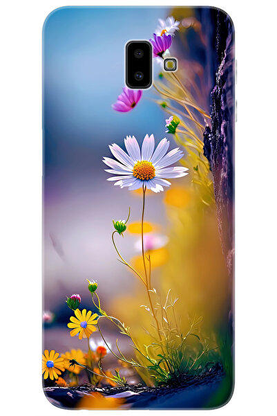 Ceppare Samsung Galaxy J6 PLUS (SM-J610F) Uyumlu Kılıf Desenli Silikon Papaty...