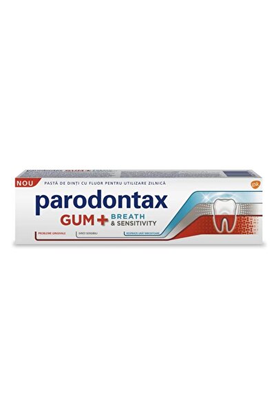 Parodontax Паста за зъби, Пародонтакс, 75 мл, За чувствителни зъби, Избелваща