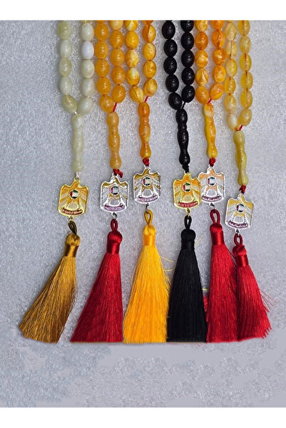 M.A Traders UAE Logo Special Tasbih Set – 6 Pieces Mixed Colors – Muslim Pray...